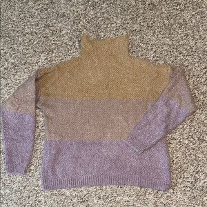 BP Two-Tone Turtleneck Sweater